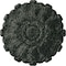 Ekena Millwork Durham Ceiling Medallion (Fits Canopies up to 4 1/4"), 31"OD x 1 1/2"P, Painted Turtle Crackle CM31DUPTC - alternate 1
